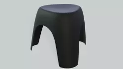 Stool - Elephant 3D model