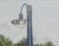 Street Light -7- Blue Version -1 Lamp- Low-poly 3D model