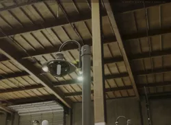 Street Light -7- Matt Black Version -1 Lamp- Low-poly 3D model