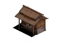 Street - small street vendors 3D model