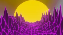 Sunset 3D model
