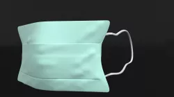 surgical mask 3D model