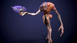 Tauran Alien Creature Low-poly 3D model