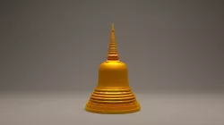 Thai Pagoda 3D model