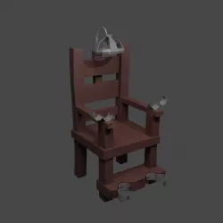 Torture chair 3D model