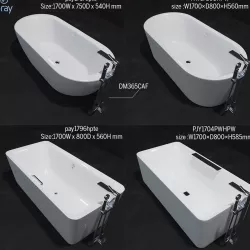 TOTO FAUCET  BATHTUB    Low-poly 3D model