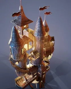 Tree House 3D model