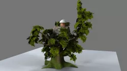 Tree House 3D model