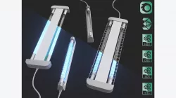 Ultraviolet Sterilization Desinfection Germicidal UV Lamps 3D model