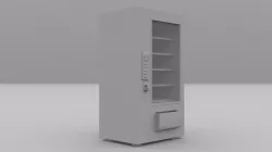 Vendor Machine Low-poly 3D model