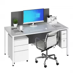 Vitra Office White Kit 3D model