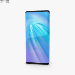Vivo NEX 3 Black 3D model