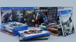 Vol2 DVD Pack of 20 PC PS4 Popular Games Low-poly 3D model