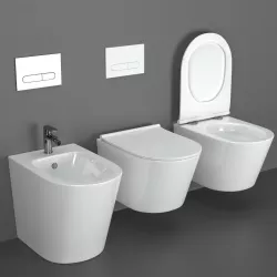 Volle Nemo bidet and rimless 3D model