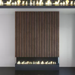 Wall Panel Set 125 Fireplace 3D model