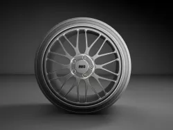 Wheel BBS 3D model