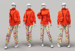 Woman Mannequin 8 3D model