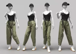 Woman Mannequin 9 3D model