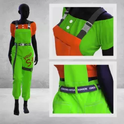 Women Overall Outfit - 31 Marvelous Designer and Clo3D 3D model
