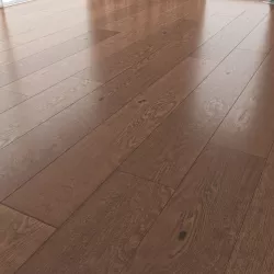 Wood floor Oak Walnut Brushed 3D model