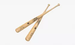 Wooden Baseball Bat 3D model