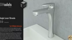 0103 Single Lever Brenda 3D model
