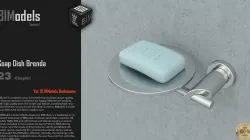 0123 Soap Dish Brenda 3D model