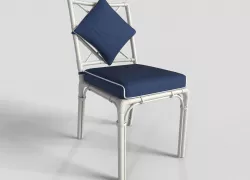 18th century side chair 3D model