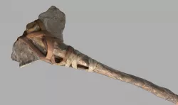  3D Real Primitive Axe Stone Low-poly 3D model