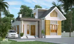 800sqft House Model with corona Render  3D model