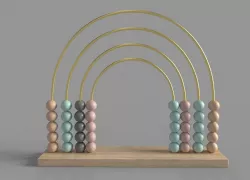 Abacus 3D model