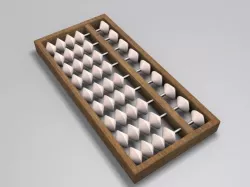 Abacus 3D model