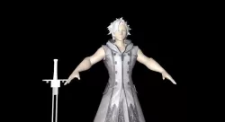 anime character 3D model