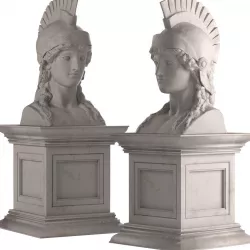Athena Bust 3D model