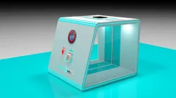 Auto Sanitizing Gate Design 3D - Disinfection Tunnel  3D model