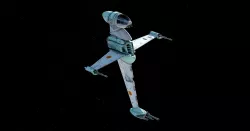 B-WING 3D model