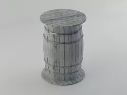 Barrel 3D model