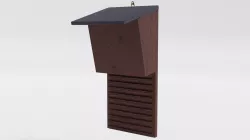 Bat house 3D model