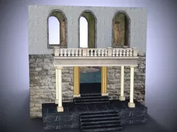 Bathhouse 3D model