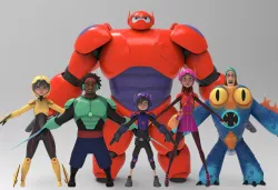 Big hero 6 Low-poly 3D model