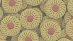 Biscuit with dome 3D model