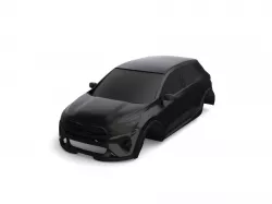 black car stonic kia 3Dmodel 3D model