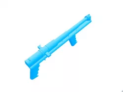 BOOM 3D Printed Nerf Dart Compatible Gun (elite) Works By Balloon :)