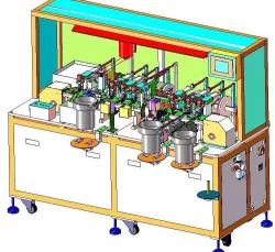 Cam assembly machine 3D model