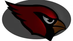 Cardinals NFL football logo 3D model