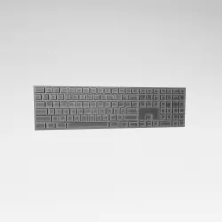 Cartoon Keyboard v1 007 Low-poly 3D model