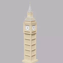 Cartoon London Big Ben Elizabeth Tower Low-poly 3D model