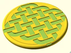Celtic coaster