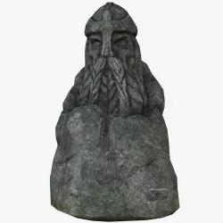 Celtic Idol 10 Low-poly 3D model