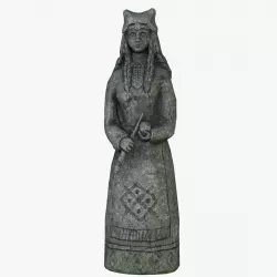 Celtic Idol 12 Low-poly 3D model